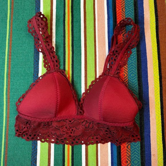 Aerie stretch floral lace bralette - Picture 3 of 4